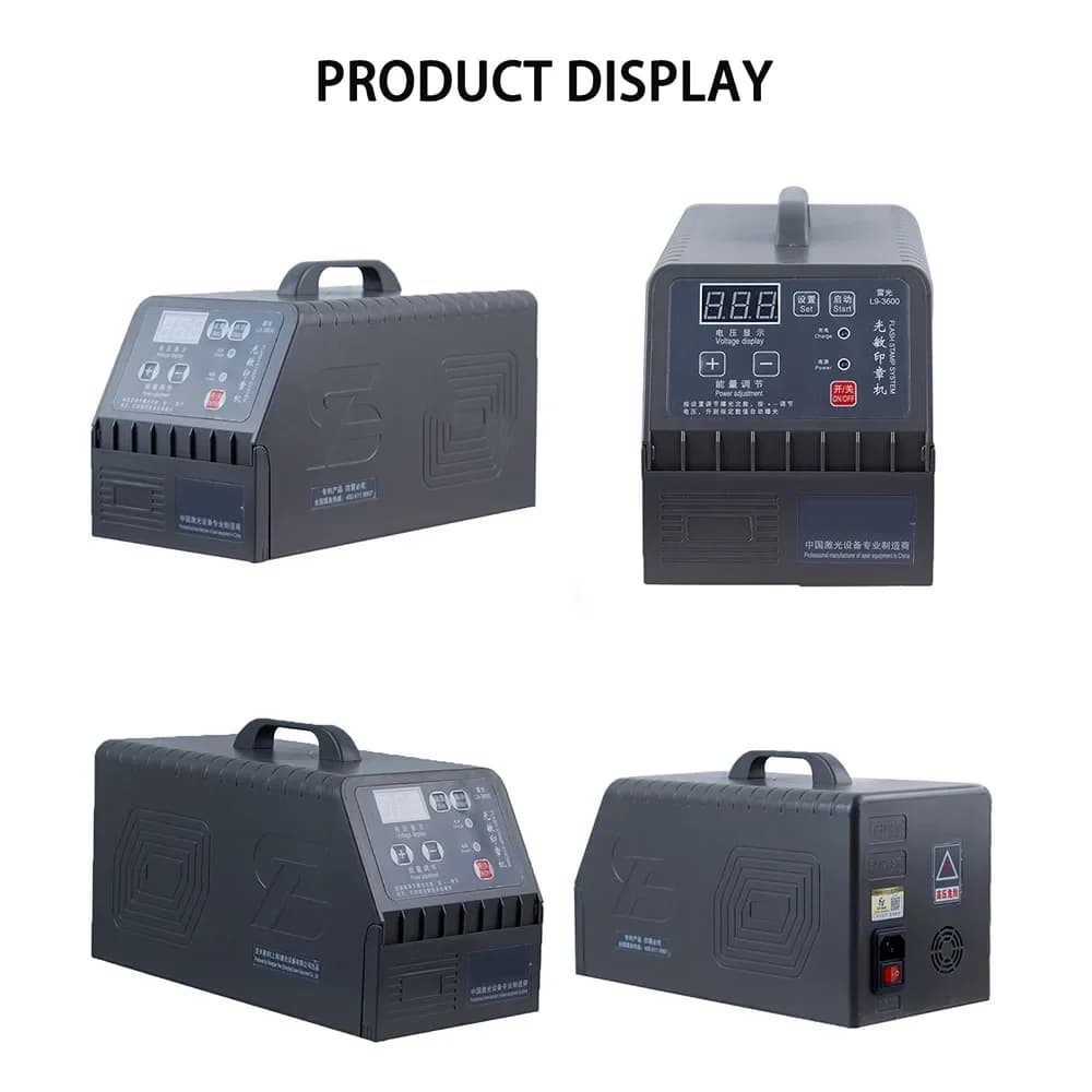 Macchina automatica per sigillare fotosensibile digitale P30 PSM Stamp Maker Sistema di timbri flash con regali gratuiti 300W 110V/220V