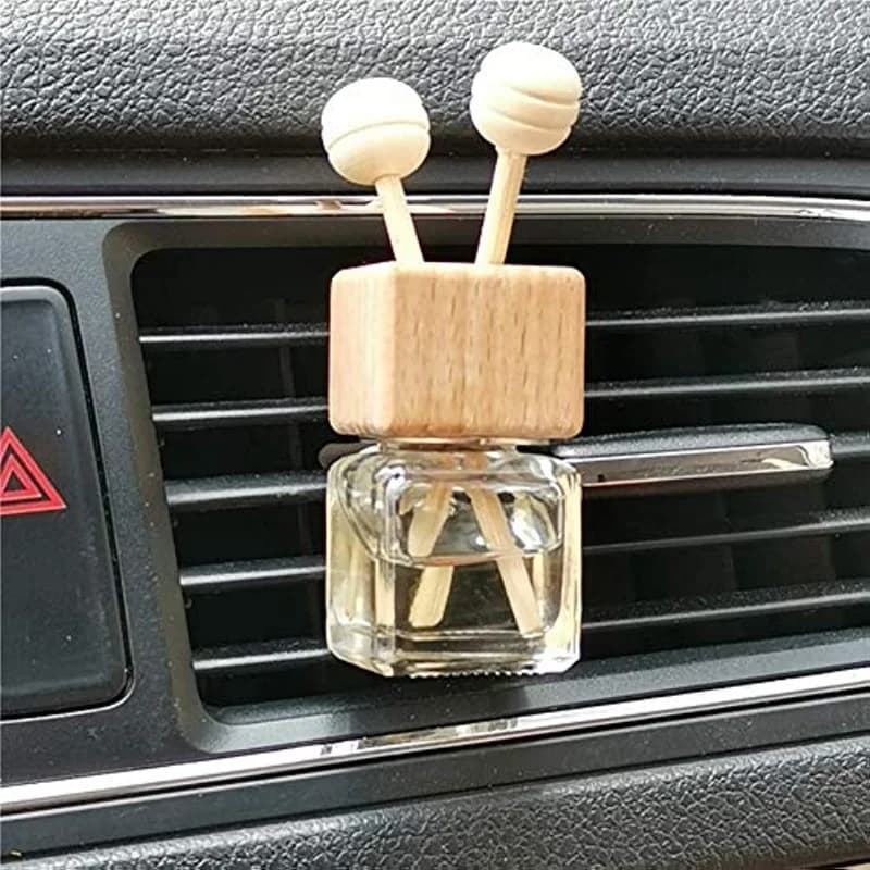 Flacone Vuoto, Bottiglia Vuota per Diffusore di Oli Essenziali, Purificatore d'Aria per Auto, Bottiglia per Diffusore di Profumo per Auto, Ornamento Aromaterapico