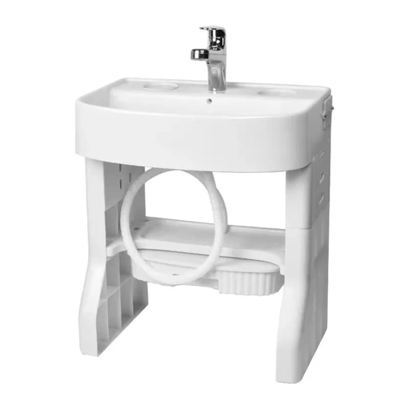Lavabo Elettrico Regolabile in Altezza per Bambini, Simulatore di Lavandino per l'Igiene del Viso e la Spazzolatura dei Denti