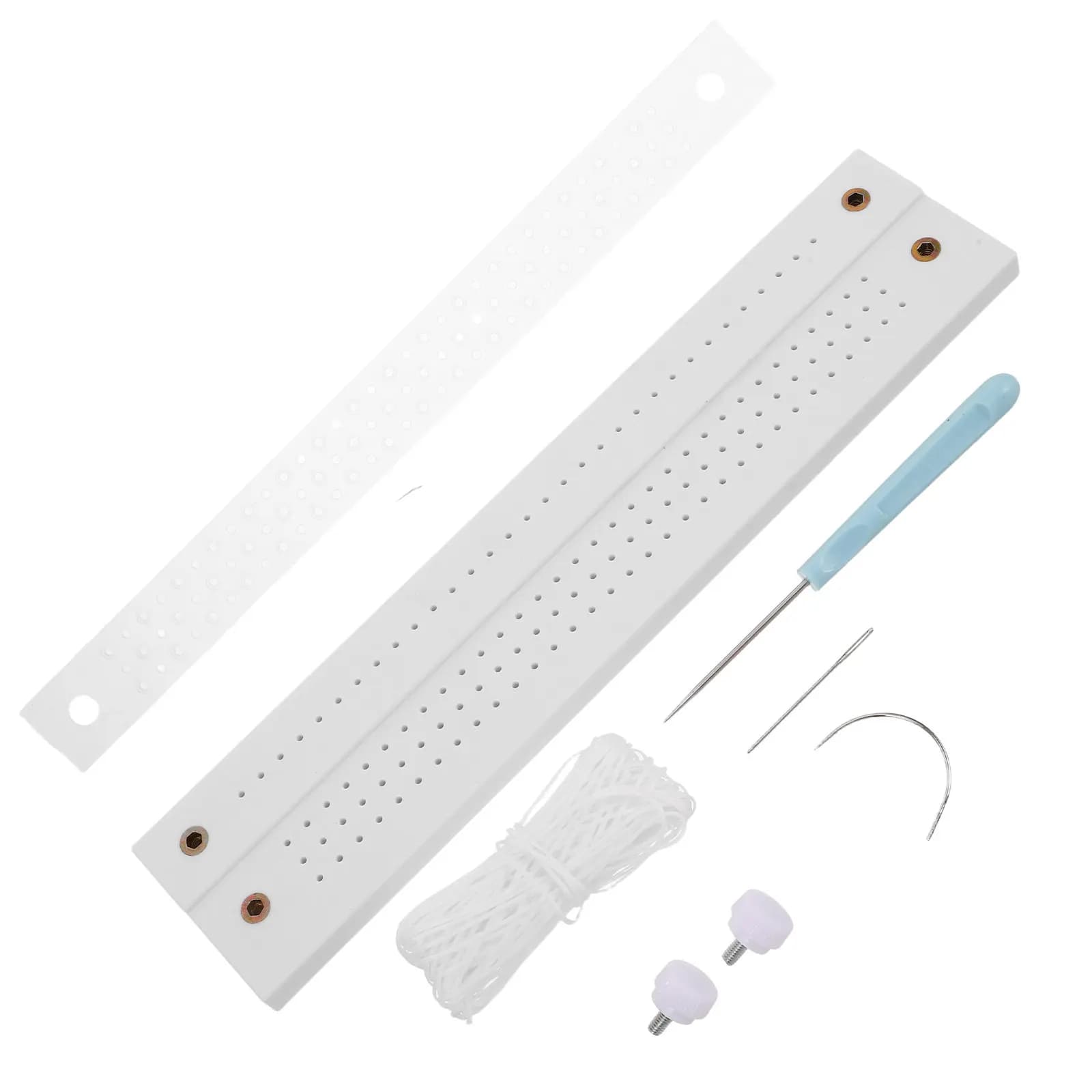 Diy Journal Binding Kit Plastic Metal Cotton Rope For Travel Logs Daily Planning Bookbinding Tools Scrapbook Tools Book Making