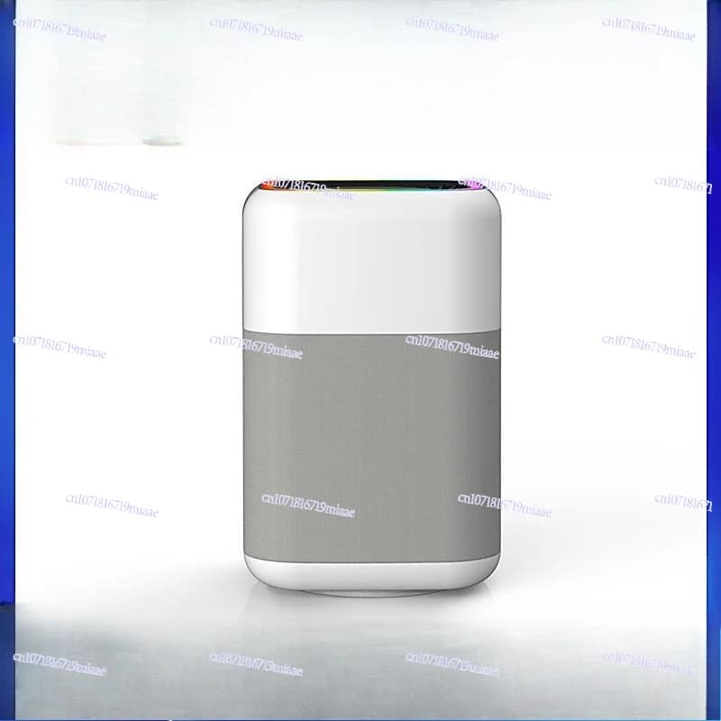 Purificatore d'aria intelligente da tavolo per la rimozione della polvere e del fumo domestico, piccolo purificatore portatile