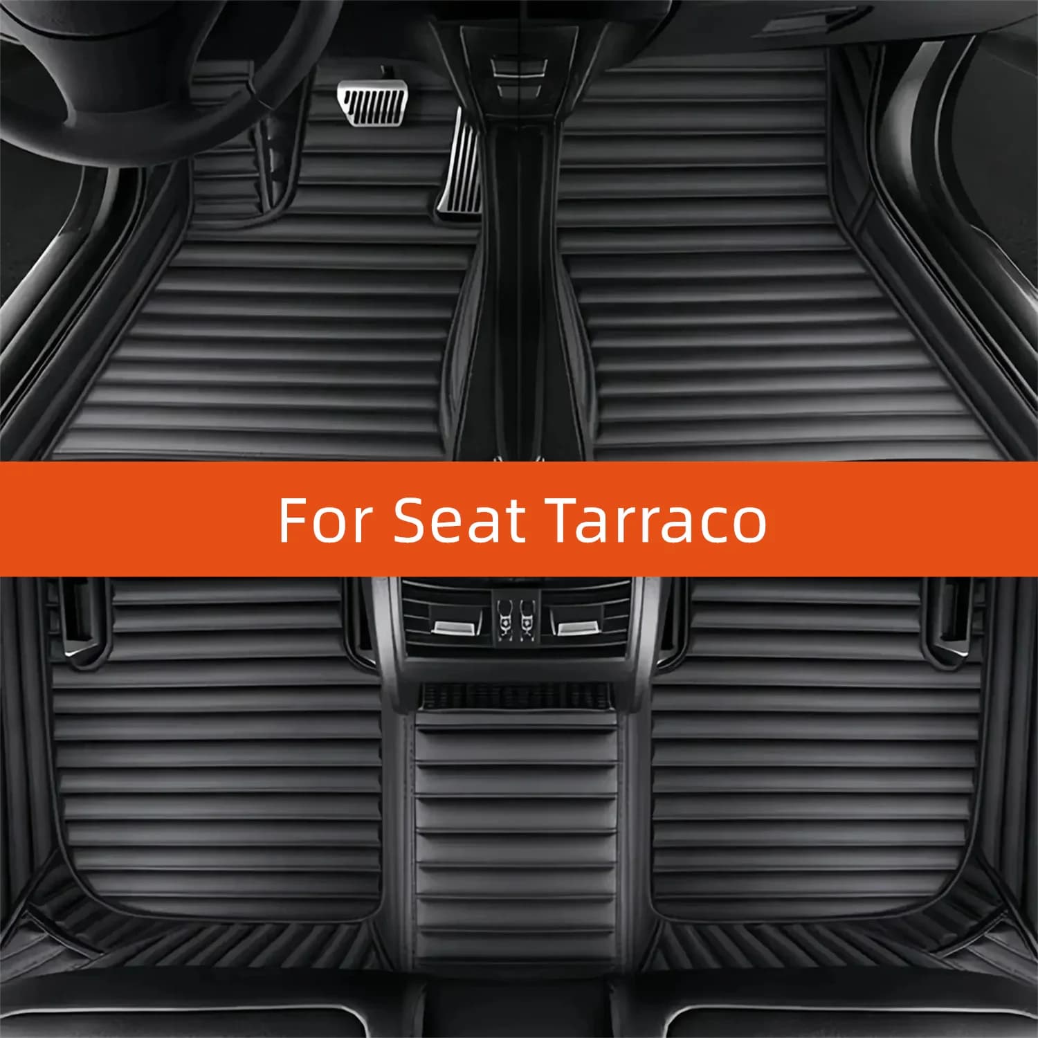 Tappetino per auto in pelle personalizzato per Seat Tarraco 2022 2023 2024 2025 2026 2027 Tappetino per auto Accessori interni
