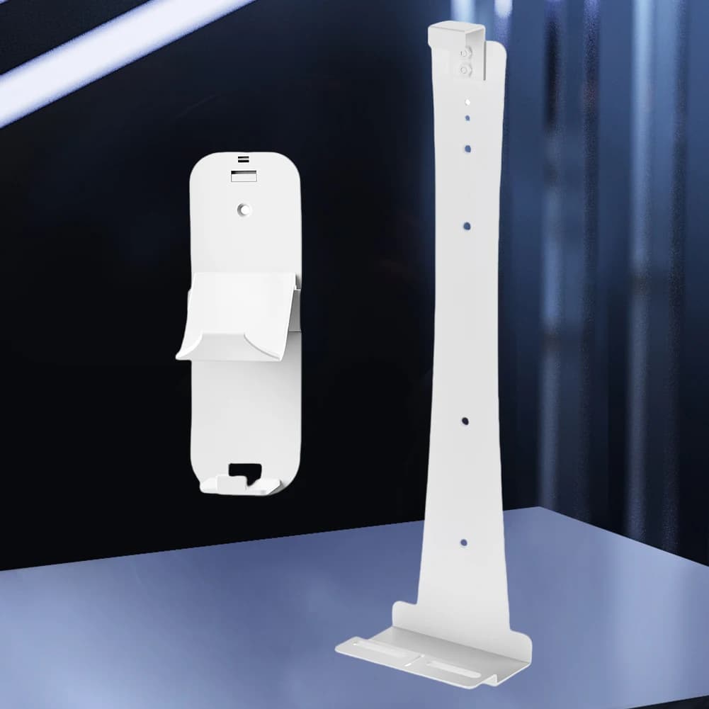Per PS5/PS5 Slim/PS5 Pro Console Montaggio a parete Gancio di archiviazione Set Controller Gancio per cuffie Staffa di archiviazione per montaggio a parete Accessori per giochi