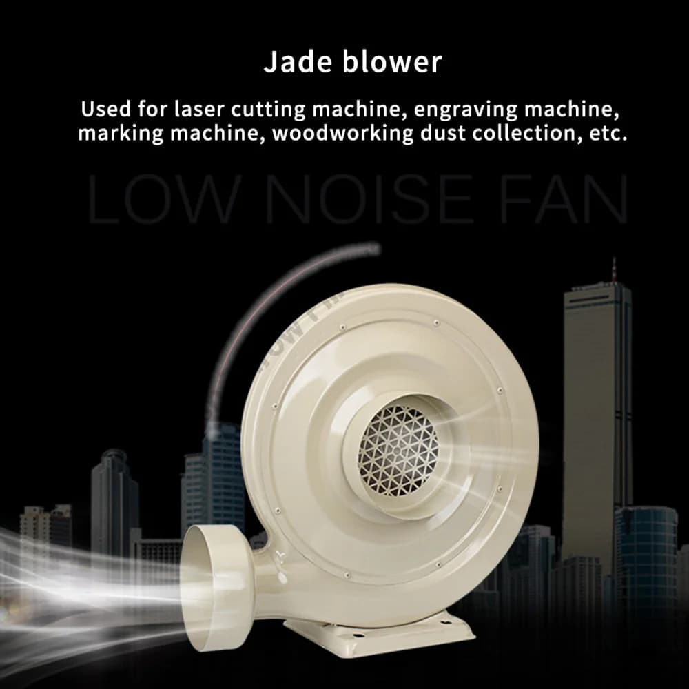 220V 550W centrifugal exhaust fan for CO2 laser engraving machine