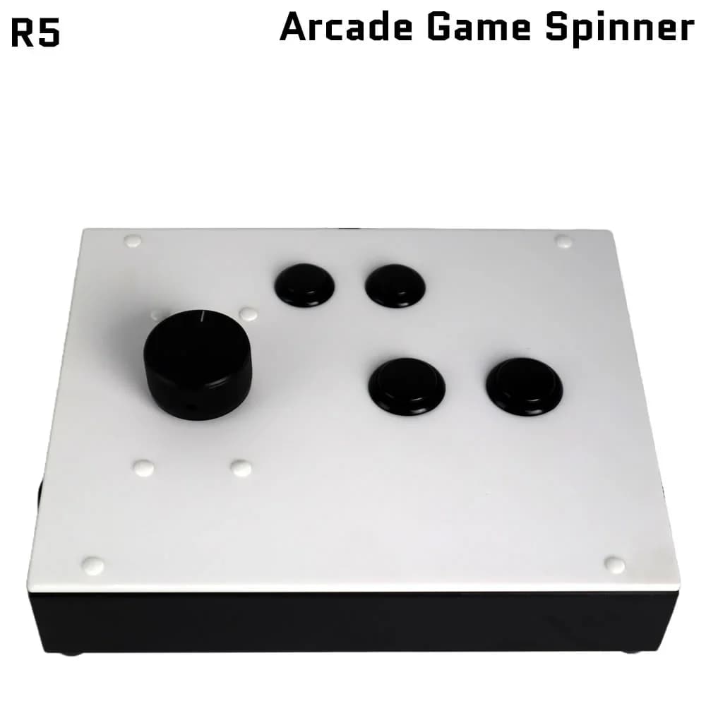 Layout della mano sinistra/destra Giochi Console Arcade Pulsante Arcade Gioco Spinner Controller per Mame Retroarch Raspberry Pi Giochi per PC