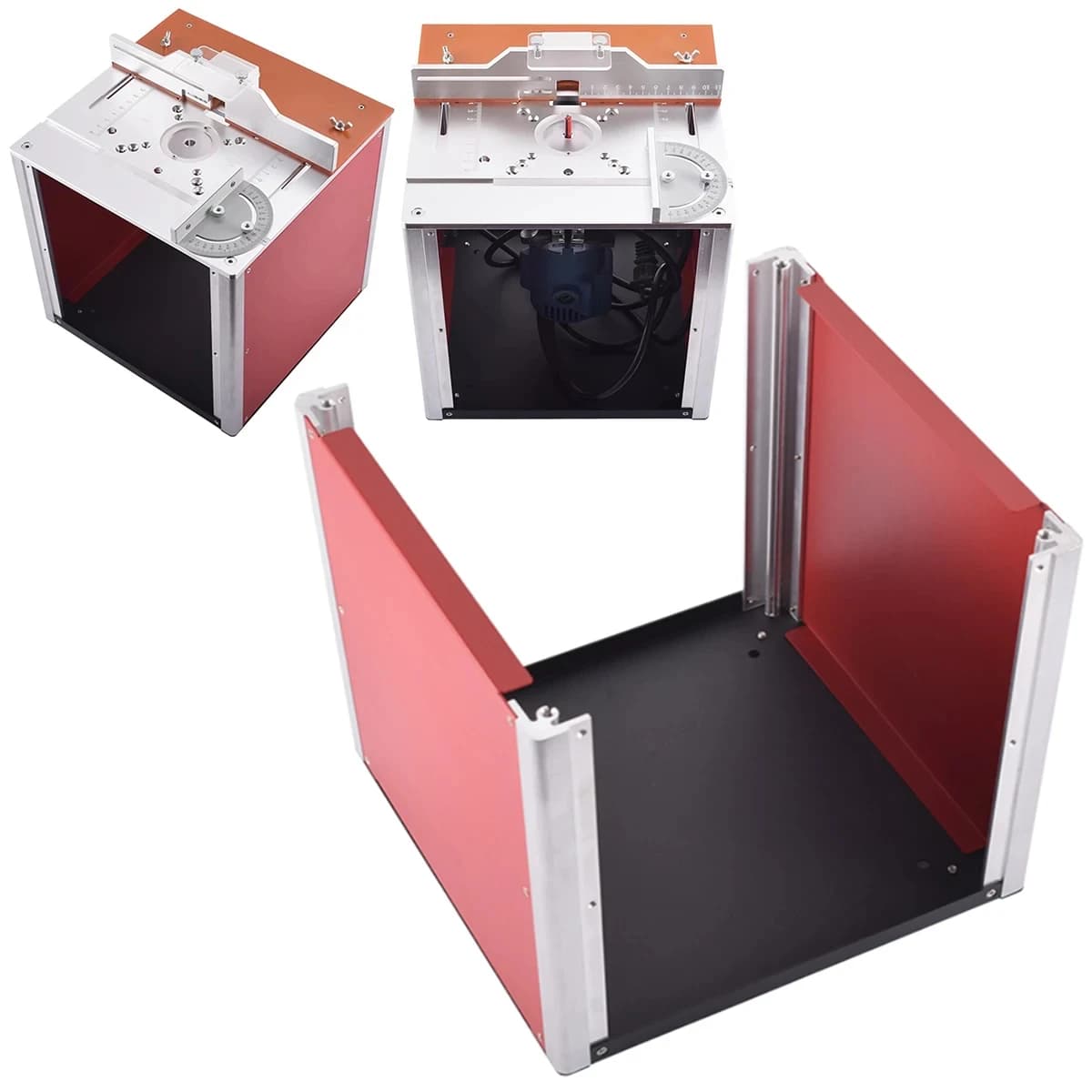 1Pc Telaio in Ferro Router Tavolo Inserto Piastra Telaio Fisso Supporto Frametri Sega da Tavolo Banco da Lavoro Strumenti per la Lavorazione del Legno