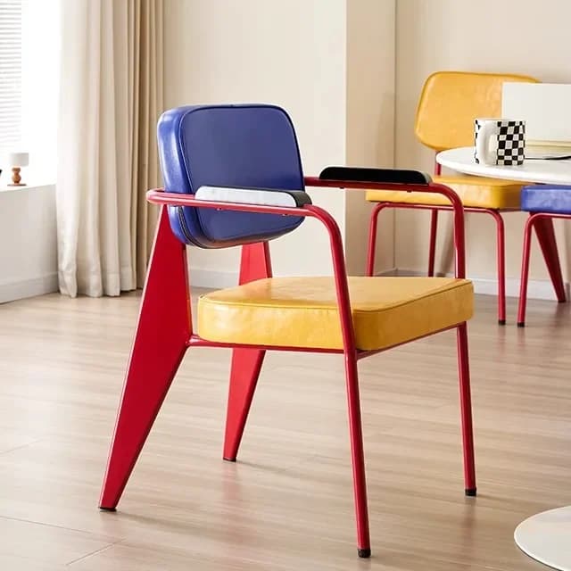 Sedie da pranzo italiane impermeabili Sedie da pranzo da gioco per saloni di lusso alla moda Mobili da giardino per la casa Sillas Para Comedores