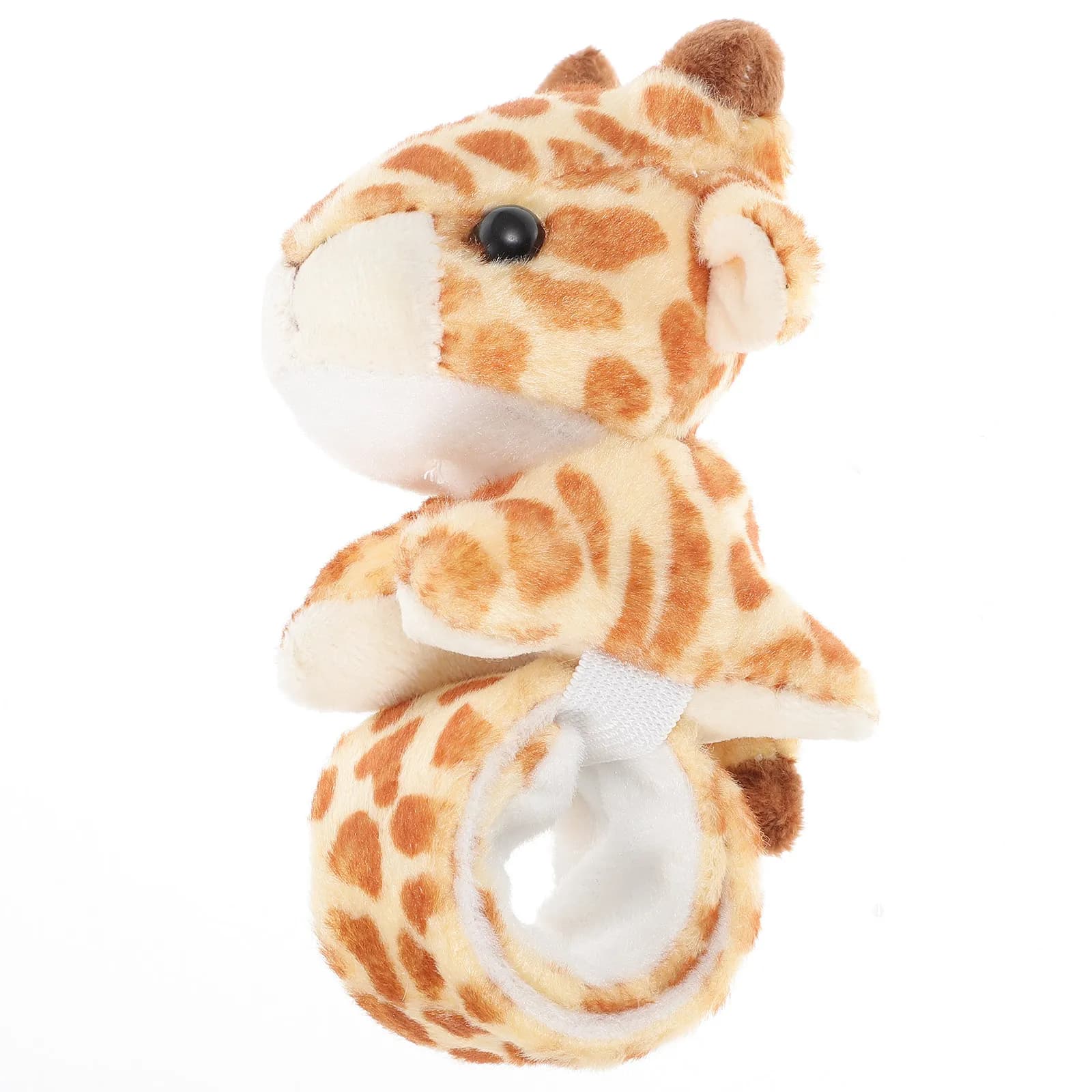 Braccialetti a Scatto con Animali Leopardati, Morbidi in Cotone PP, Gadget per Feste per Bambini a Tema Giungla, Braccialetti a Scatto in Bulk per Bambini