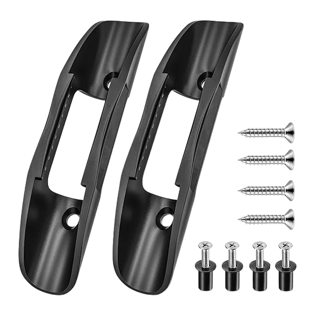 For kayak paddle frame holder clips mounted on deck with screws for For Canoe use resistant PP and metal construction