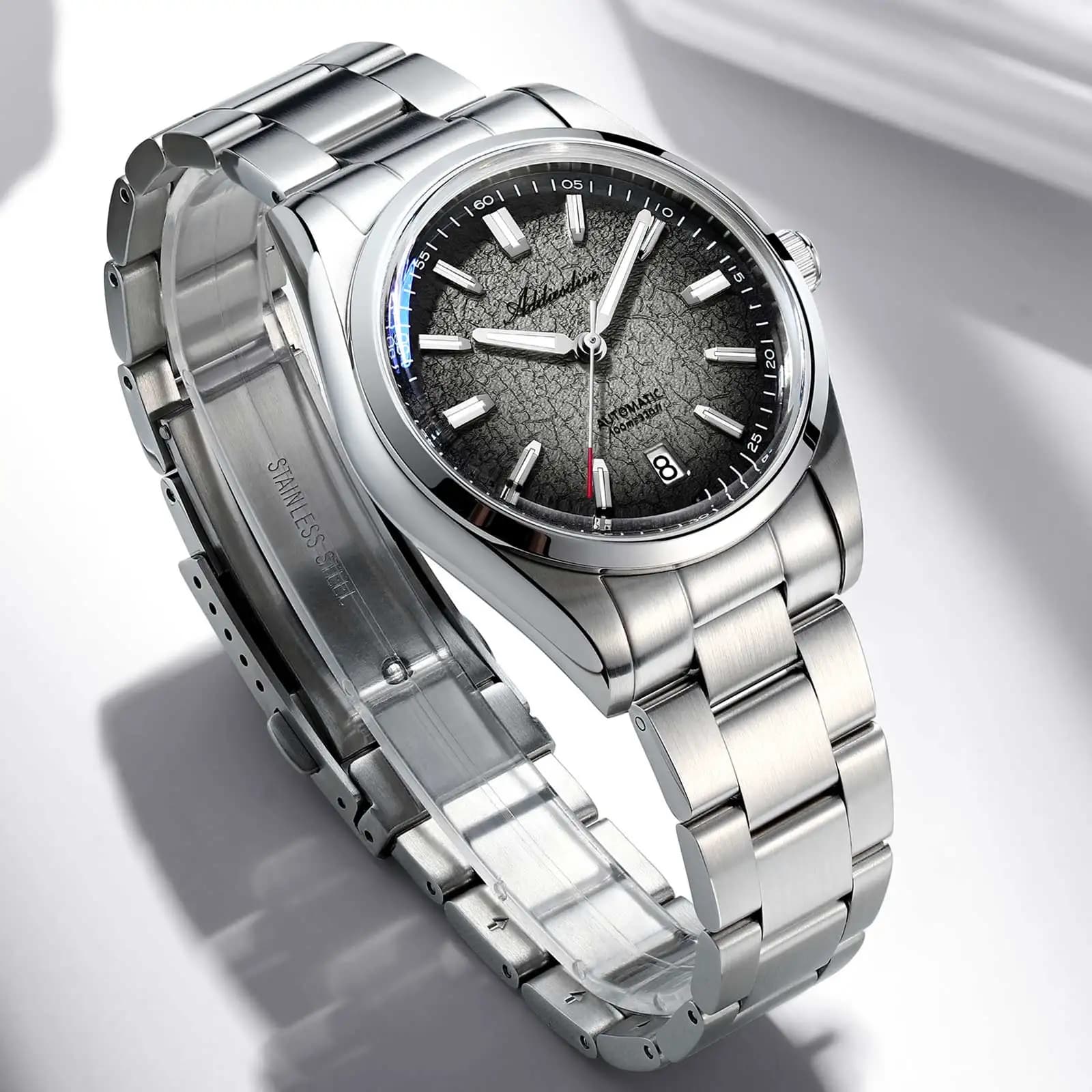 ADDIESDIVE Nuovi Orologi da uomo Orologio automatico di lusso per uomo Meccanico in acciaio inossidabile Giappone 8215 39MM Orologi da polso eleganti AD2531