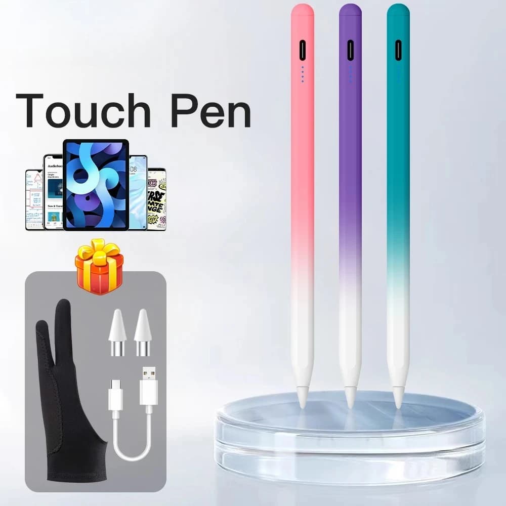 Penna touchscreen universale a colori sfumati compatibile con tablet Android Windows e telefono cellulare adatta per Huawei Xiaomi Pen