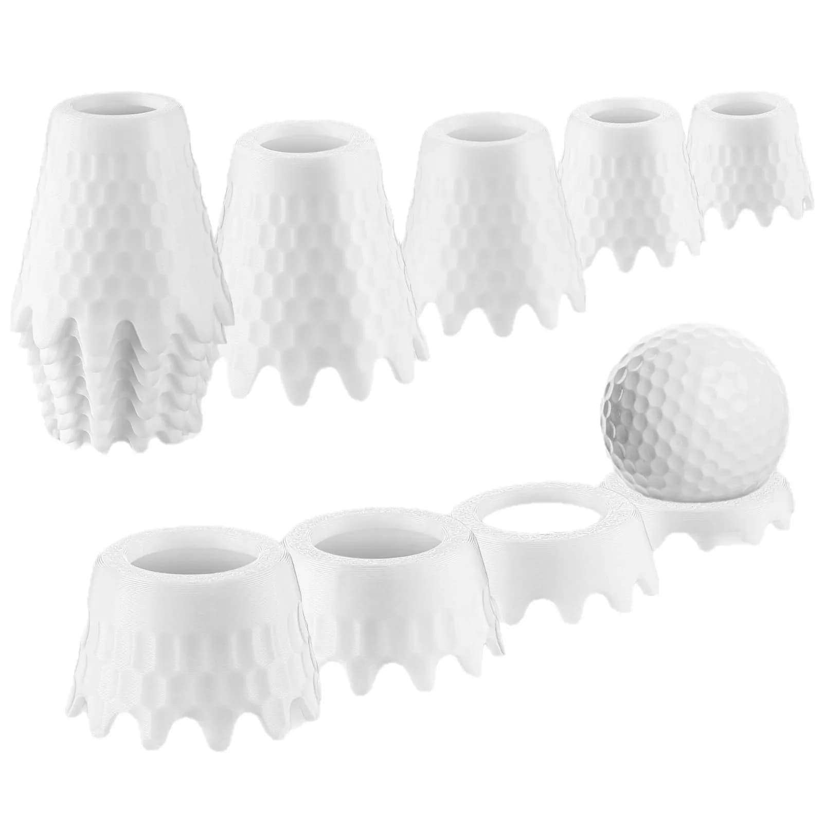 Mini Beer Bottle Golf Tees Multi Size Plastic Golf Ball Pegs Durable Golf Accessories for Golf Course Training