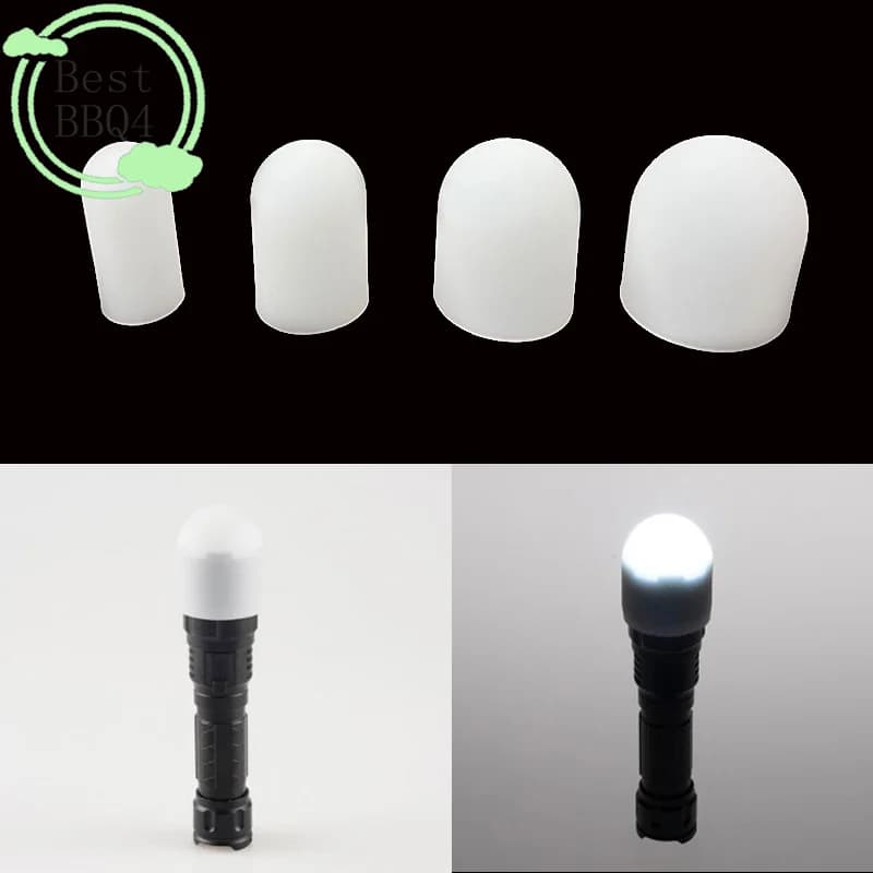(BBQ4) Diffusore Elastico in Silicone per Torcia, Paralume, Copertura per Torcia Φ28*Φ25*45/Φ35*Φ32*45/Φ41*Φ39*45
