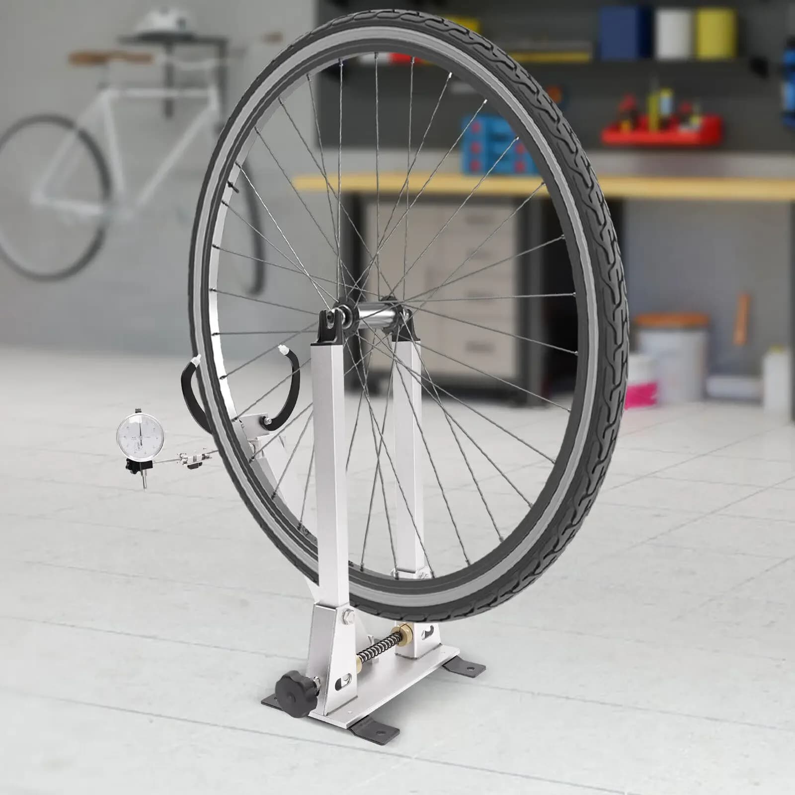 Set di supporti per centratura ruota bici – Strumento professionale per la regolazione del cerchione della bicicletta per un supporto di riparazione bici da ciclismo accurato professionale