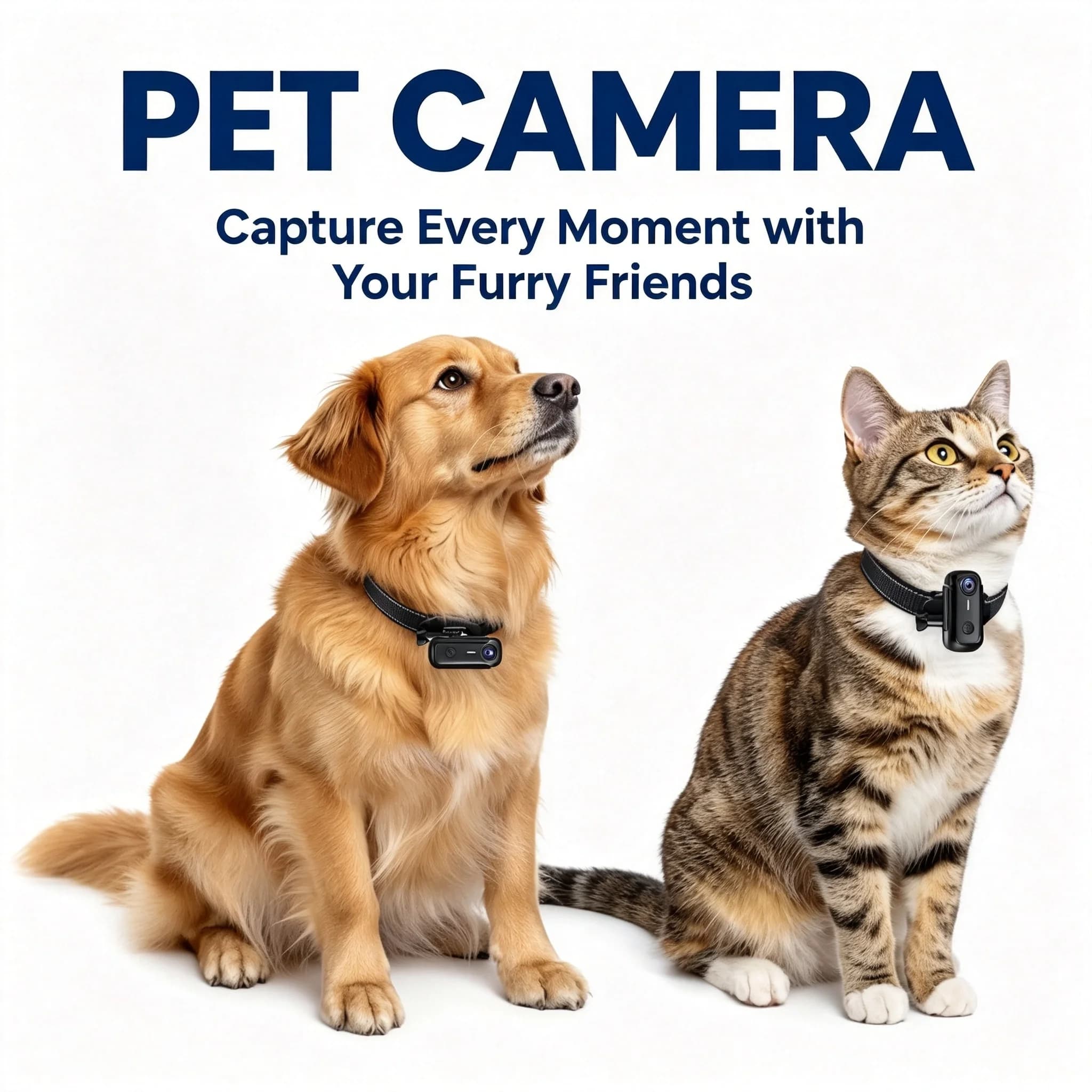 4K HD Rotatable Pet Collar Camera Mini Pocket Body Cam Portable Rechargeable Pet Action Camera Outdoor Video Recorder for Dogs C