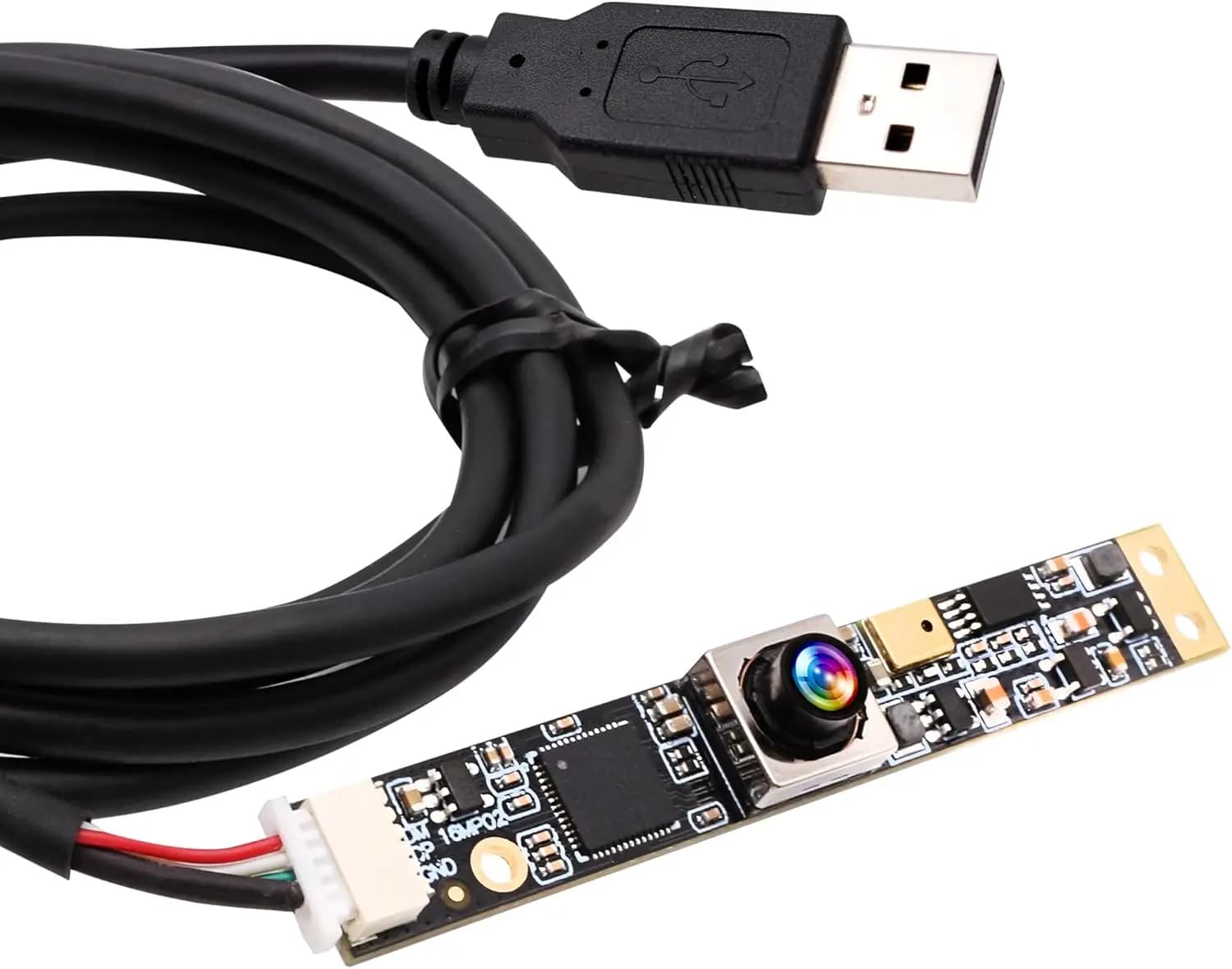 Webcam USB 16MP con Autofocus e Microfono per PC, Modulo Fotocamera Mini UVC USB2.0, Lente a 100 Gradi per Incisore Laser e Sicurezza