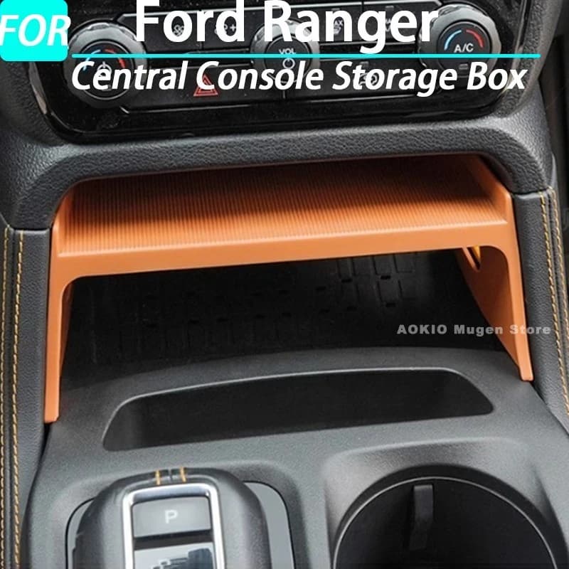 Scatola portaoggetti per console centrale auto per accessori interni Ford Ranger 2023 2024 2025