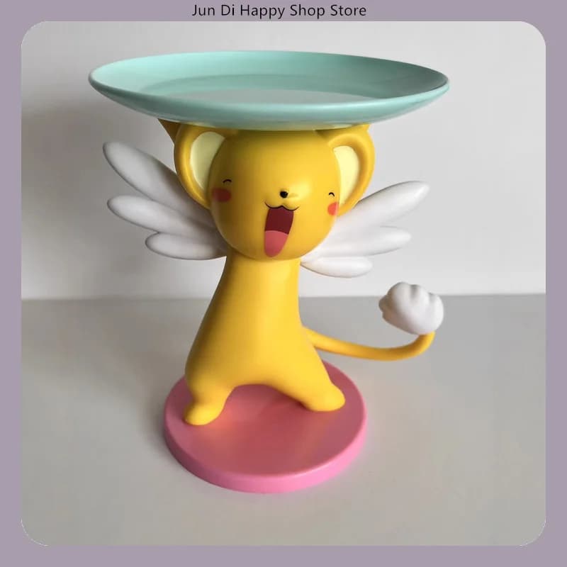 16 cm Card Captor Sakura Vassoio Keroberos Anime Figura Modello Statua in scatola da collezione Decorazione del desktop Regali ​