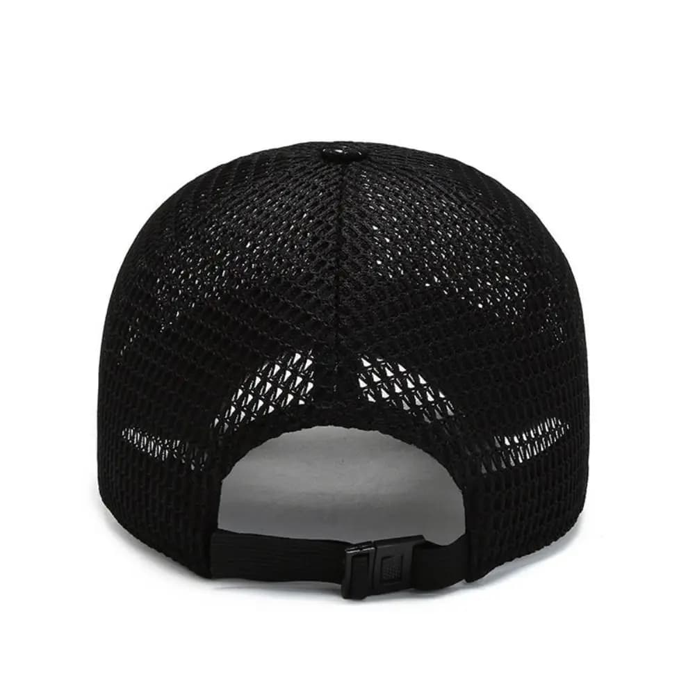 Quick Dry Mesh Baseball Hats Sun Protection Breathable Outdoor Sports Hats Adjustable Summer Baseball Cap For Man Women Unisex