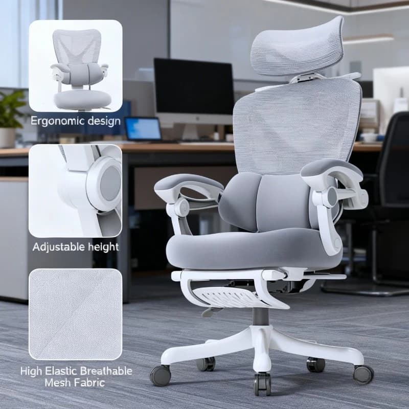 Poltrona Confortevole Miravia Offre Sedie da Ufficio Ergonomiche, Sedia da Gaming, Poltrona Relax, Poltrone per Gamer, Negozio Ufficiale Magalu