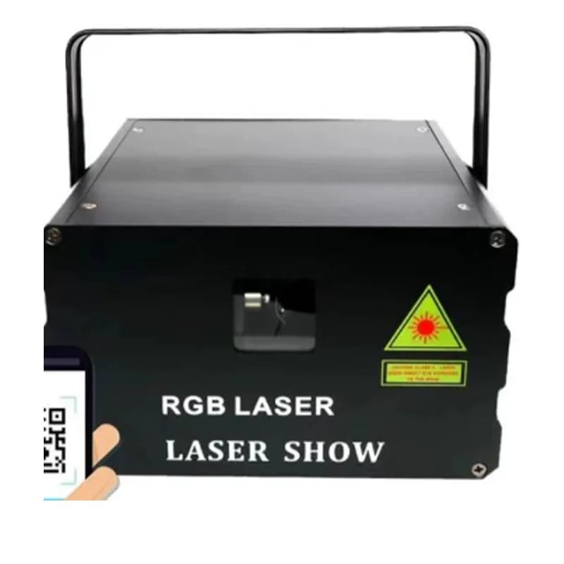Proiettore scanner linea fascio bianco RGB, 500mw, dmx, professionale, discoteca, dj, oteca, dj, casamento, dança, festa, bar, club, ilu