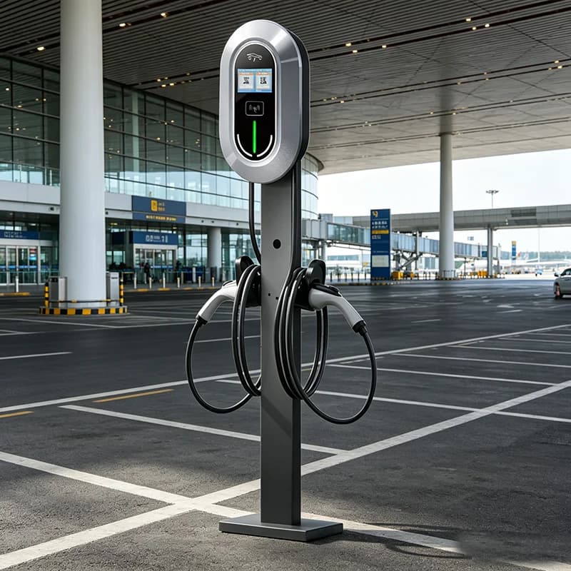 Caricatore Rapido DC 150kW NACS SAE J3400, Stazione di Ricarica EV di Livello 3 Certificata UL ETL