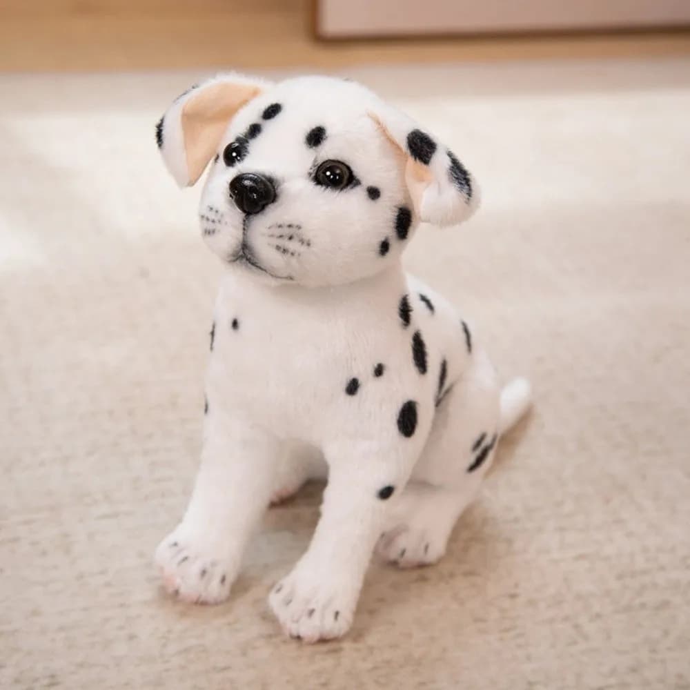 Cute Husky Simulation Dog Soft Fluffy Puppy Realistic Appearance Akita Dog Birthday Gift