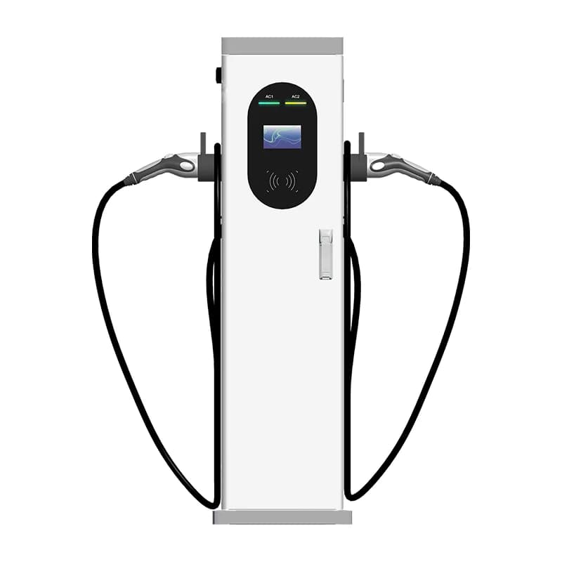 14 kW 44 kW EV car charging stations with double AC EV charger for commercial use