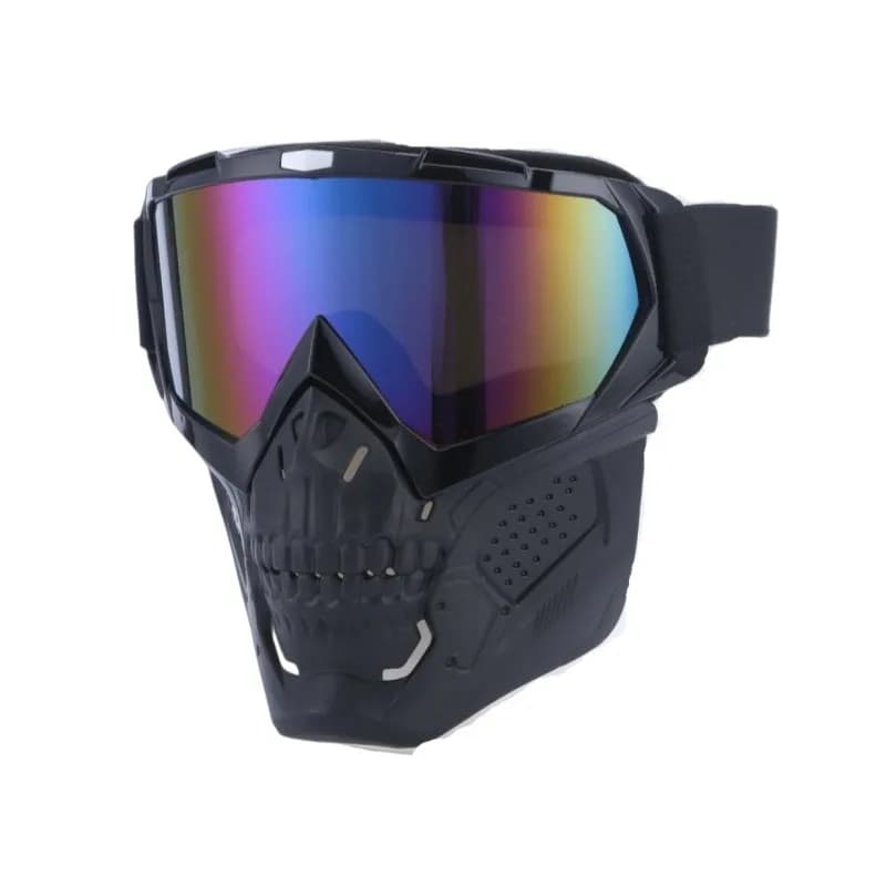 Dustproof Motorcycle Goggles Anti-Fog Windproof Cycling Ski Snowboard Birthday Kids Adults Gift Detachable