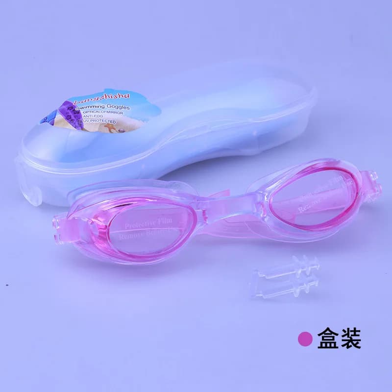 Hot-Selling Recommended Waterproof Swimming Goggles Unisex Swimming Goggles Flat Light Adjustable Multi-Color