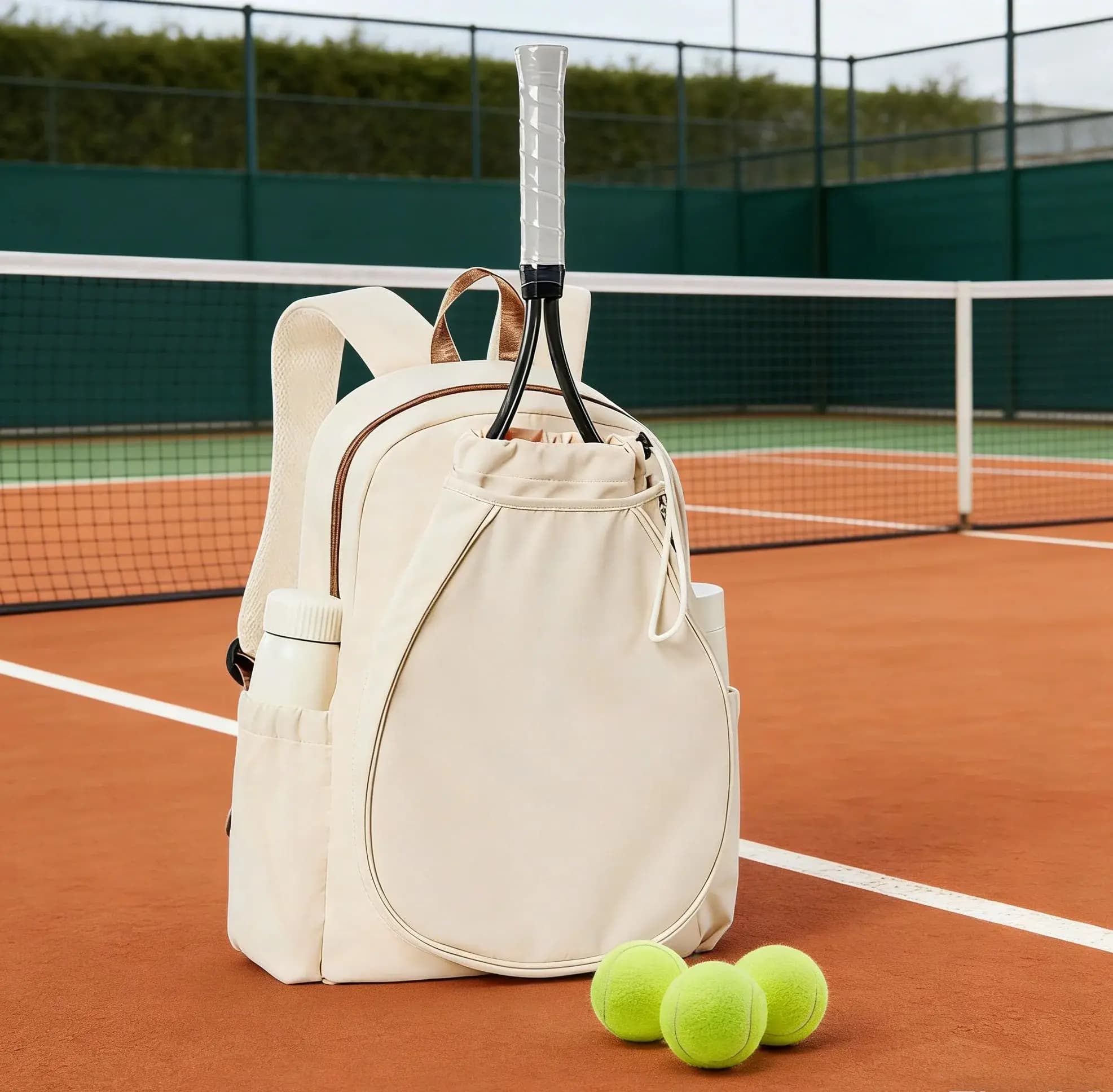 35 litre tennis backpack, ball bag, single shoulder bag for pickleball and badminton