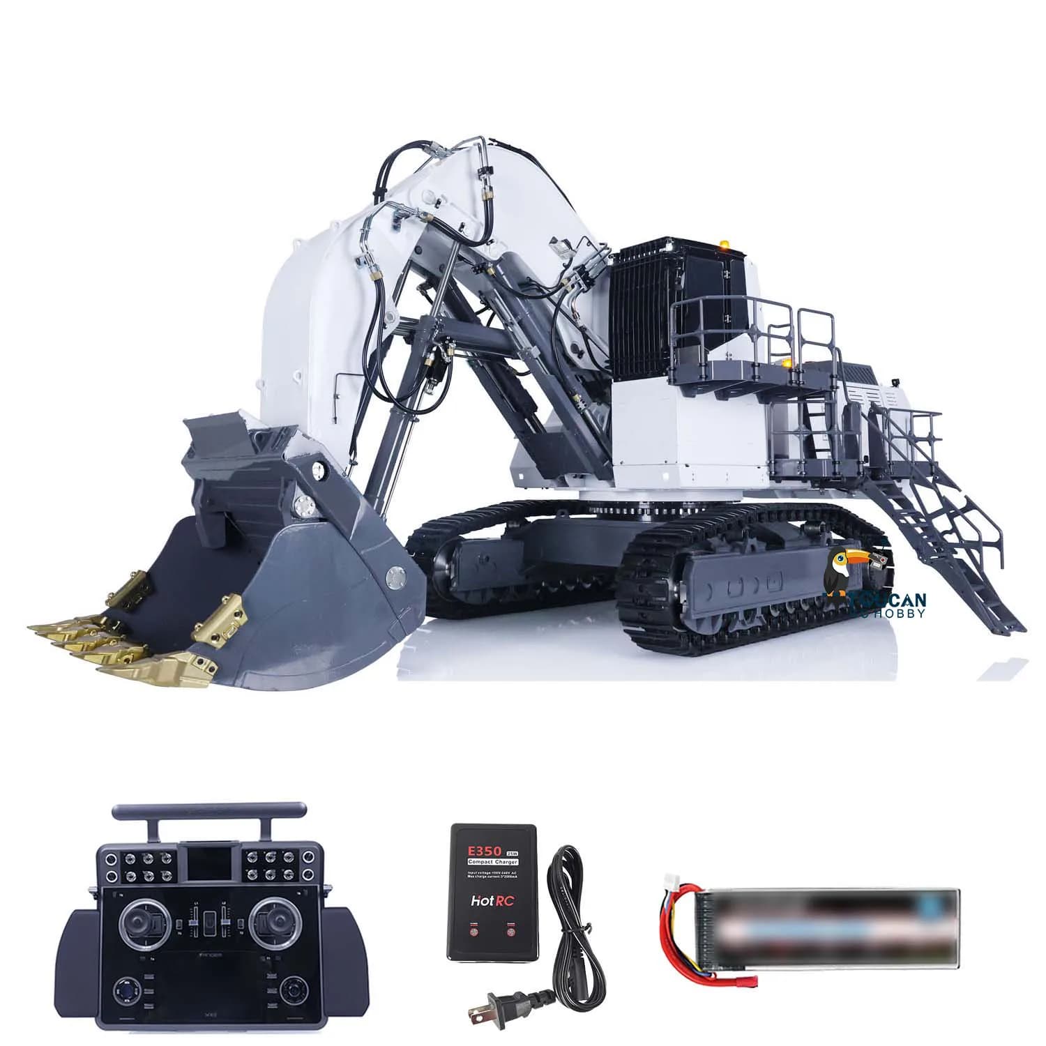 Giocattoli LESU 1/14 Escavatore idraulico RC per carichi pesanti AOUE 9150 Veicoli per camion da costruzione con escavatore radiocomandato in metallo THZH1543