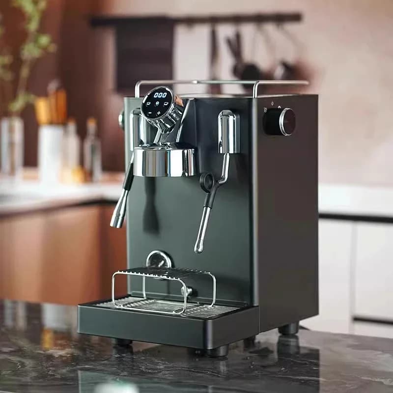 Macchina per caffè espresso commerciale per uso domestico Doppia pompa e modulo di riscaldamento triplo 15 Bar PID Controllo preciso della temperatura per caffè