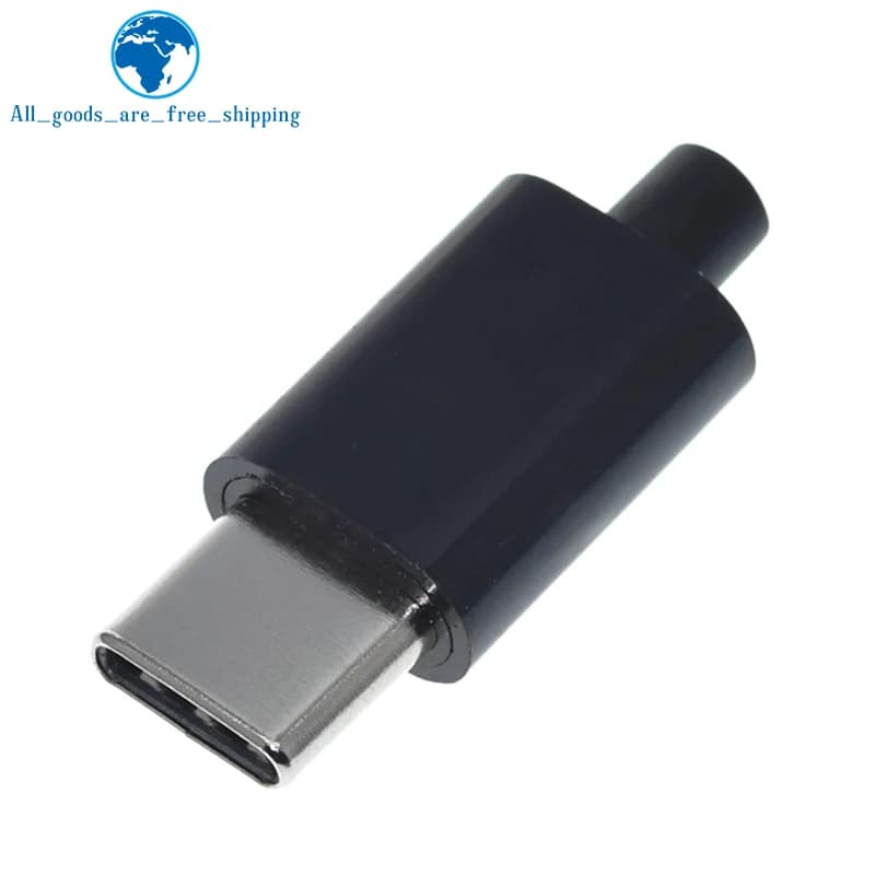 1 Set/5 Set Type-C Mirco USB Connectors Male Jack Spina Coda Terminals Electric Connector Phone Case