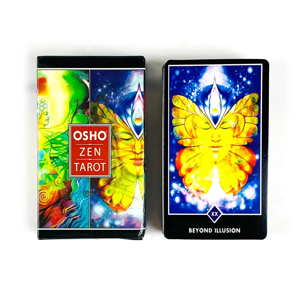 New Osho Zen Tarot Cards English Version Oracle Deck Board Game For Party, Ideal For Travel, Meditation & Spiritual Practices