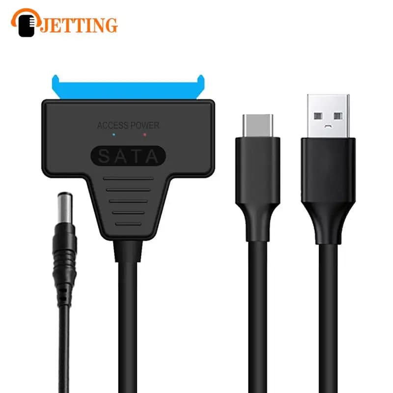 Cavo USB SATA 3 SATA a USB 3.0 / USB 2.0 supporto adattatore per cavo 2.5 pollici/3.5 pollici SSD esterno HDD Hard Drive Sata III Dc Power