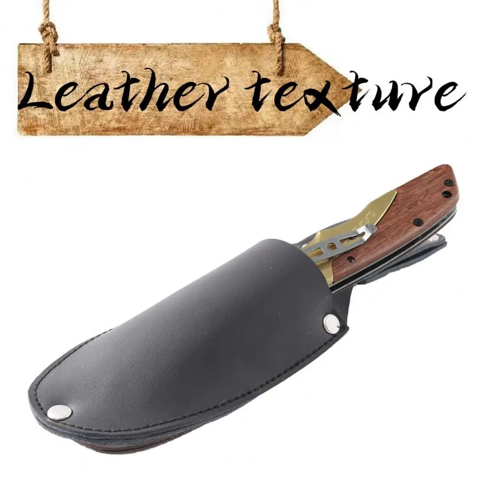 Shears Sheath Pruning Shears Protective Case Faux Leather Sheath Gardening Tool Holster Scabbard Cover Hanging Bag for Gardeners