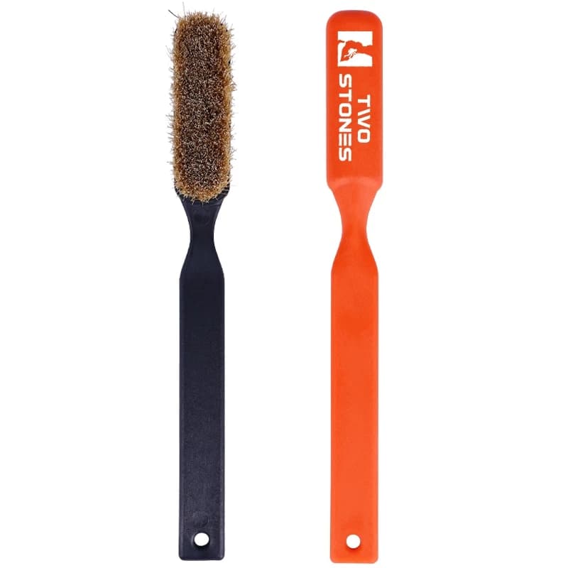 Sport Shoe & Gear Cleaning Brush, Ergonomic Boar Bristle Scrubber for Sneakers, Gym Equipment & Climbing Holds