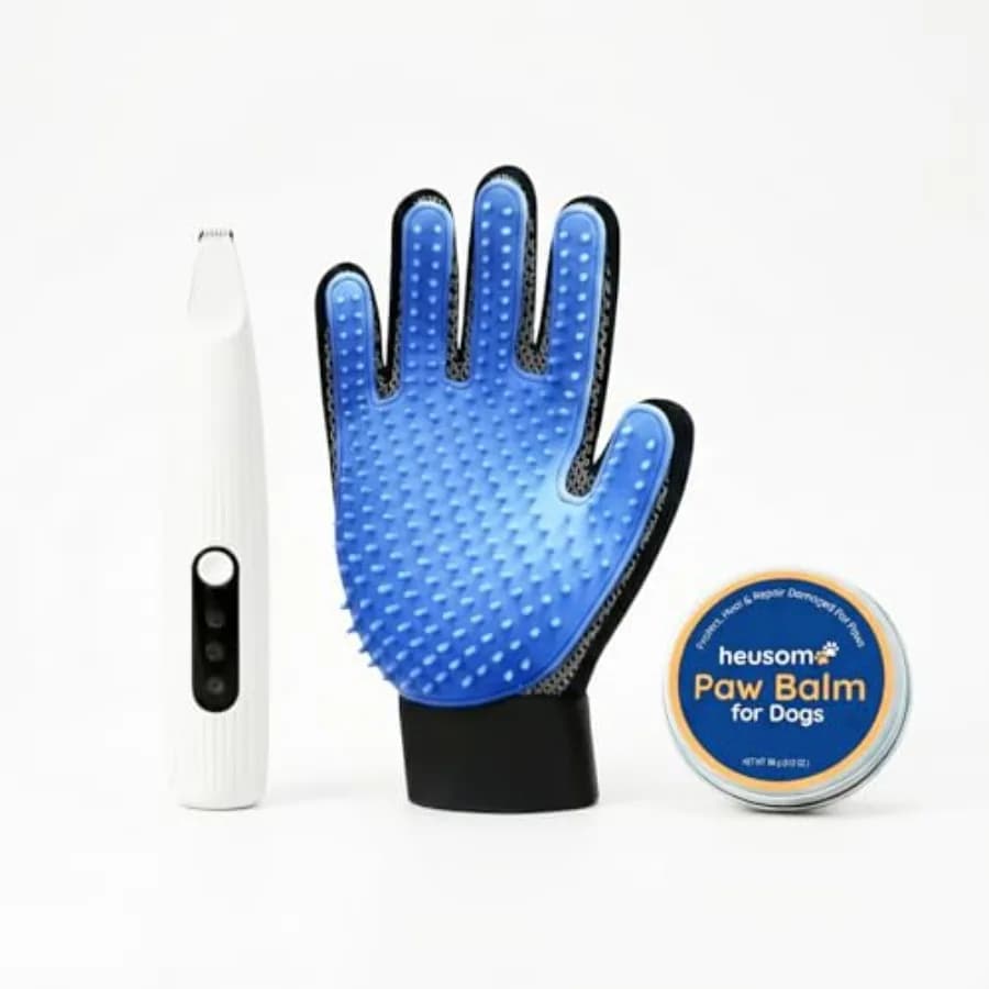 Sconto del 10% su Silent Groom Pro Pet Paw Trimmer + Balsamo Organico per la Cura delle Zampe degli Animali + Guanto per Toelettatura