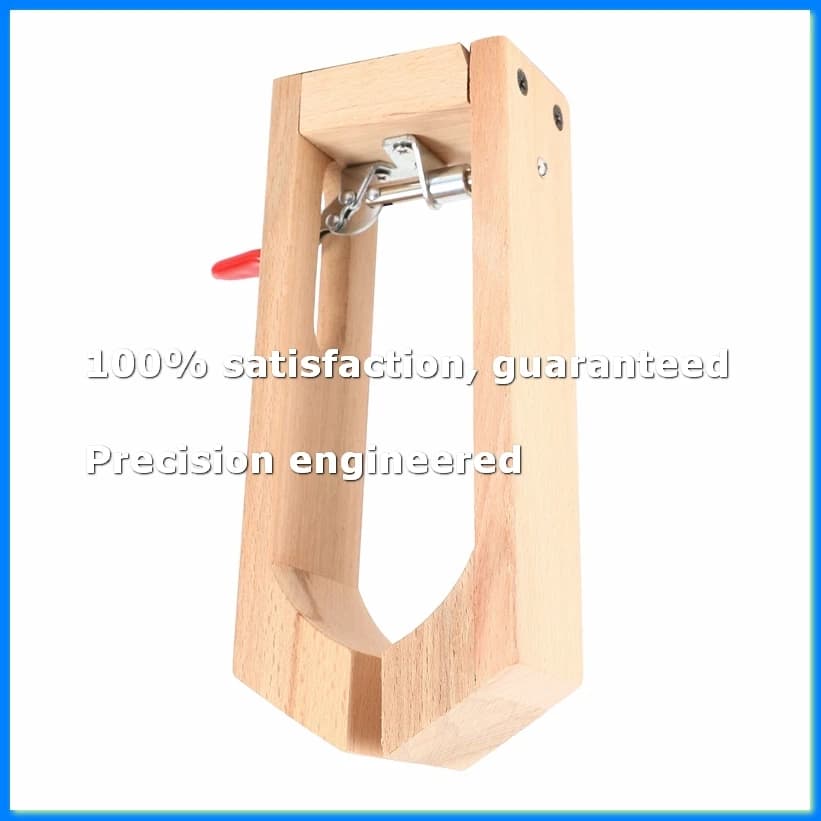 Leather Craft Retaining Clip Wood Tools Hand Tool Set Table Desktop Stitching Sewing Lacing Horse Clamp Tools-A73M