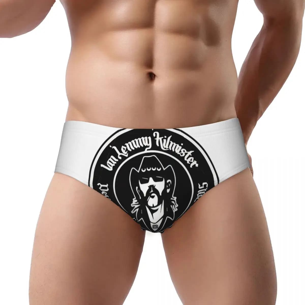 Mutande morbide da uomo personalizzate British Rock Singer Lemmys da uomo