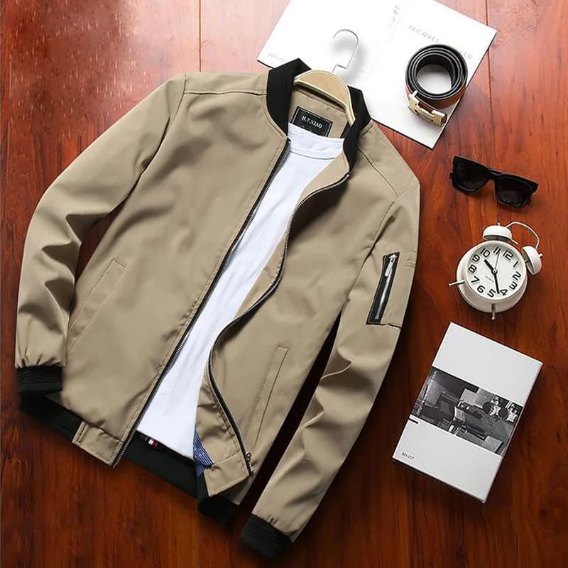 Nuovo 2023 Giacca da uomo Moda Casual Slim Giacca da uomo Abbigliamento sportivo Bomber Giacca da uomo giacche da uomo e cappotti Plus Size S- 4XL