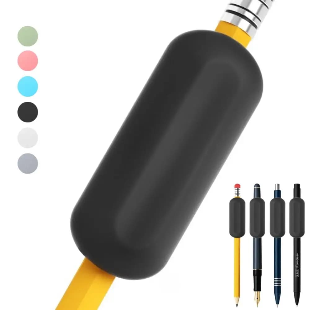 1 oz ponderato per bambini anziani e bisogni speciali Aiuto per la scrittura in silicone Colorato Migliora l'allenatore per la scrittura della matematica