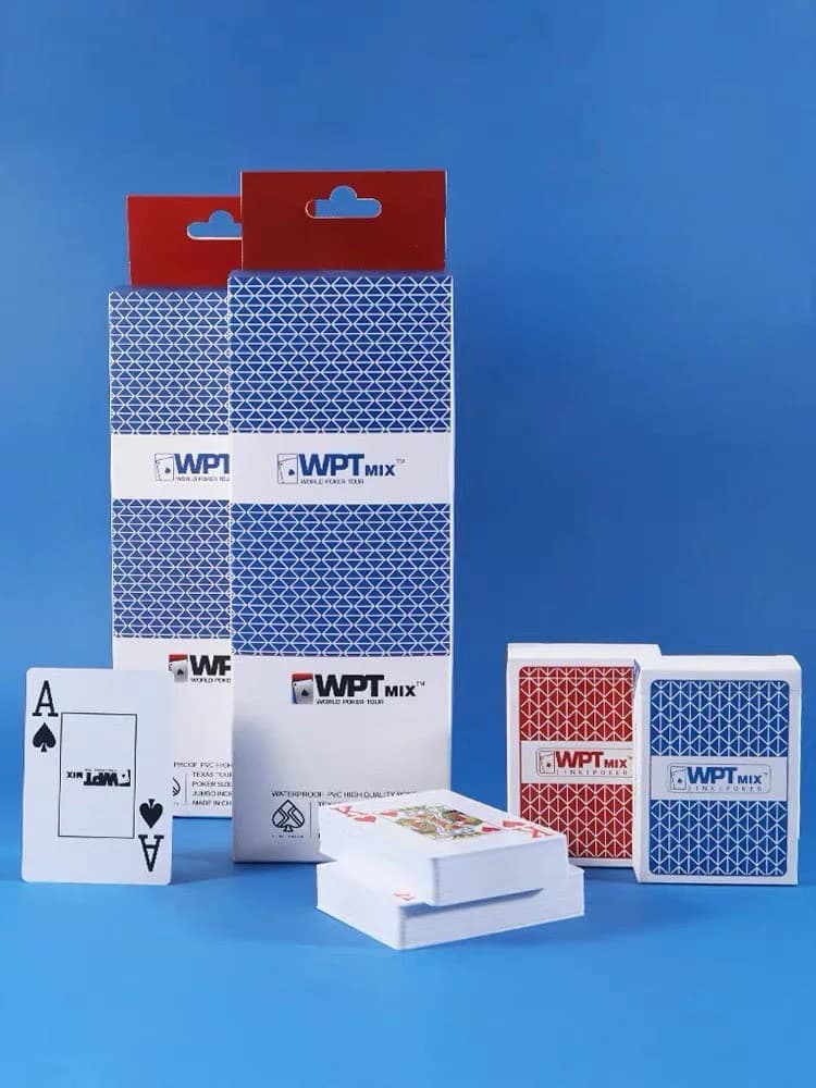6 pz/lotto Carte da poker in plastica Giochi Texas Hold'em di alta qualità Carte da gioco impermeabili e satinate Gioco da tavolo di intrattenimento