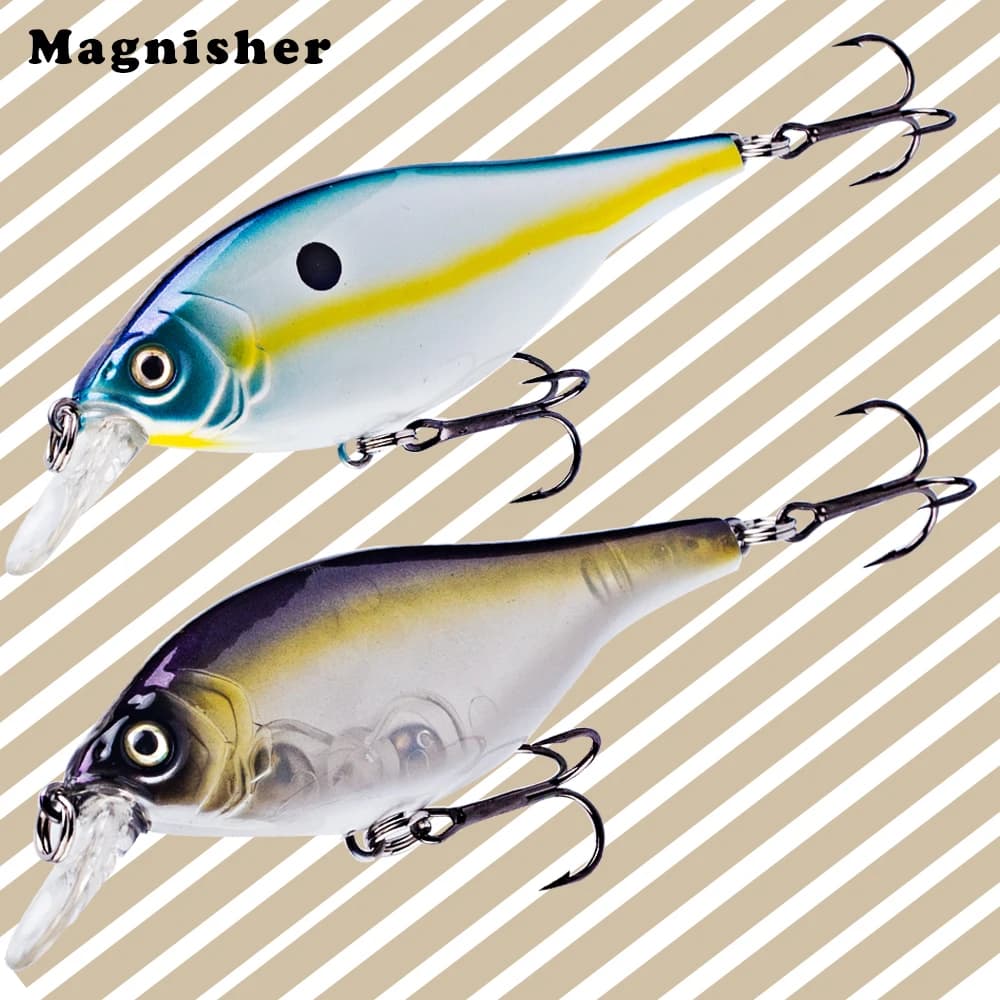 Magnisher Jerk Minnow 9.5CM Float Sink Wobbler Fishing Lure Professional Minnow Lure Hard Bait Quality Hooks Crankbait Tackle