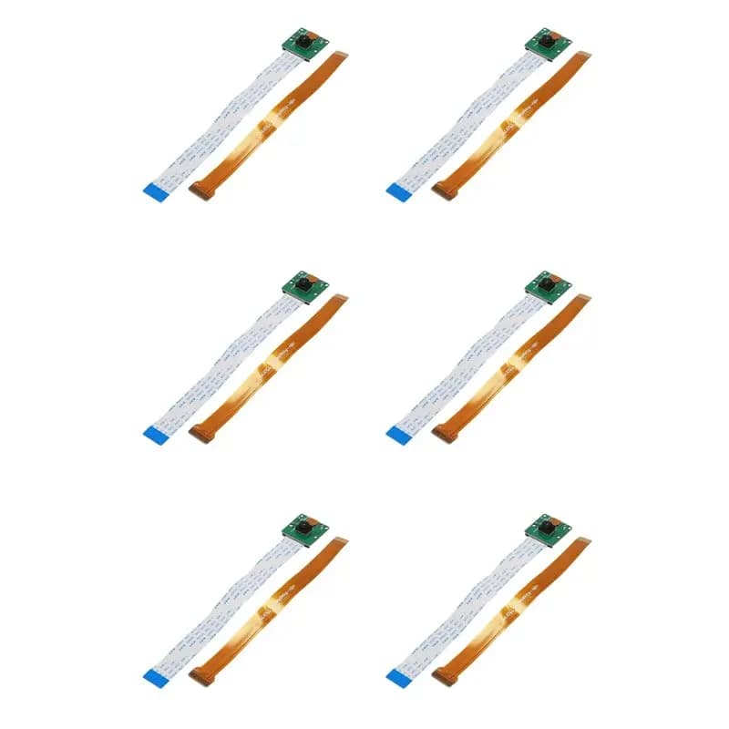 6X Camera Module Board 5MP Webcam For Raspberry Pi Zero W/Zero/ Raspberry Pi 3 Model B /4B
