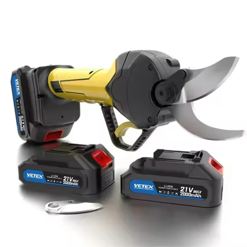 21V Battery Power Adapters Electric Shaft Pots 30mm SK5 Garden Shears for thick branches Portable shears for fruit tree pruning
