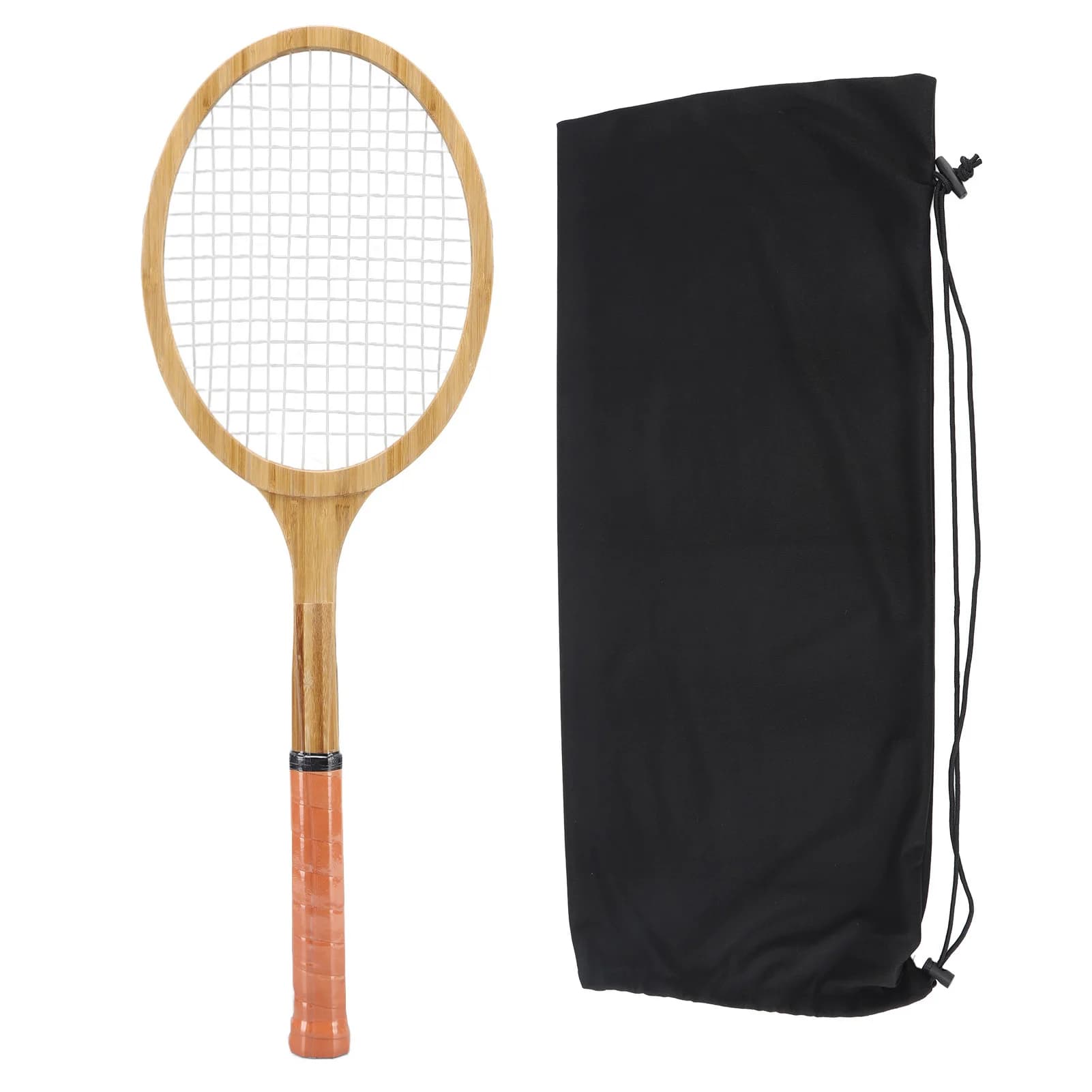 Collezione Racchetta da Tennis in Legno Retrò, Racchetta Vintage per Decorazione, Oggetto Commemorativo da Collezione