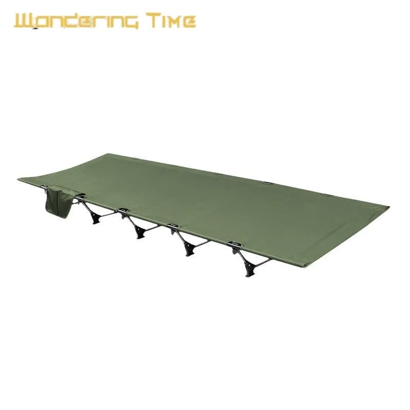 WANDERING TIME Lettino da campeggio, letto pieghevole portatile, zaino da viaggio da campeggio, lettino da trekking, lettino da tenda ultraleggero per esterni