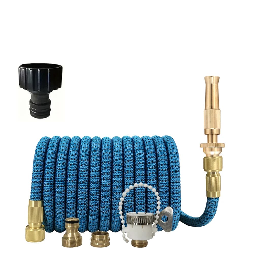 Tubo Magico Espandibile 1PC, per Lavaggio Auto ad Alta Pressione, Funzioni di Spruzzatura Acqua, Pistola ad Acqua, Tubo per Irrigazione Casa e Giardino
